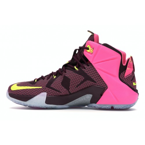 Кроссы Nike LeBron 12 Double Helix - мужская сетка размеров