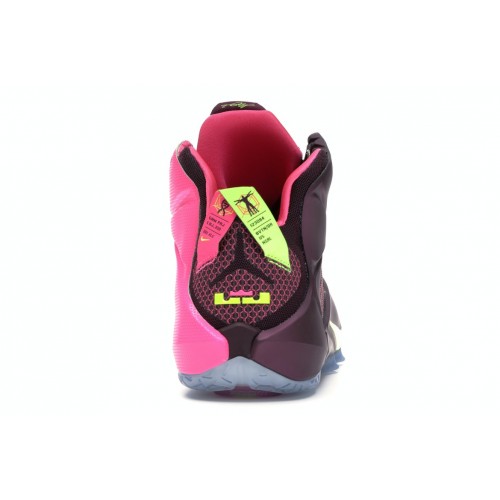 Кроссы Nike LeBron 12 Double Helix - мужская сетка размеров