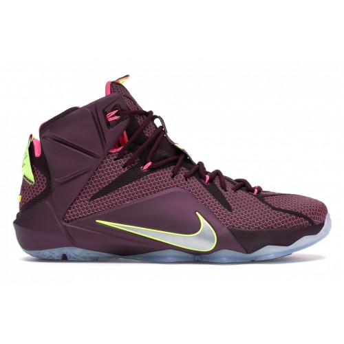 Кроссы Nike LeBron 12 Double Helix - мужская сетка размеров