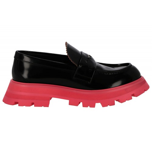 Alexander McQueen Wander Loafer Black Pink (W) - женская сетка размеров
