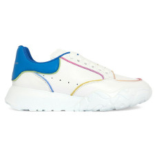 Alexander McQueen Oversized Court White Lake Blue