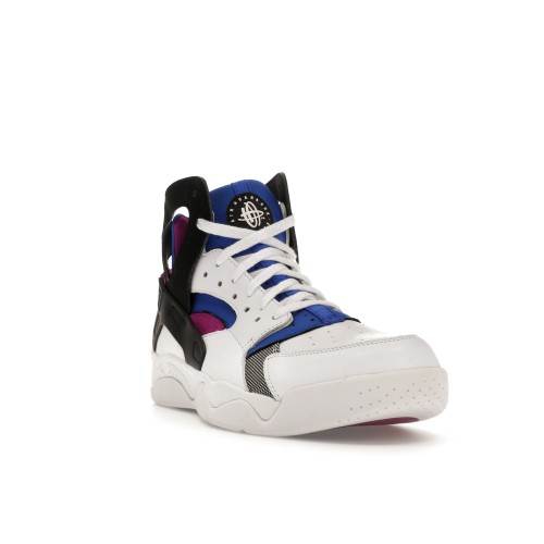 Кроссы Nike Air Flight Huarache OG White Bold Berry (2014) - мужская сетка размеров