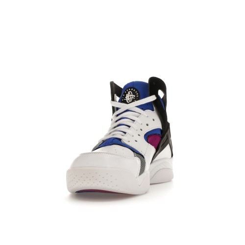 Кроссы Nike Air Flight Huarache OG White Bold Berry (2014) - мужская сетка размеров