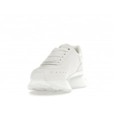 Женские кроссовки Alexander McQueen Sprint Runner White White (W)