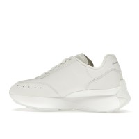 Женские кроссовки Alexander McQueen Sprint Runner White White (W)