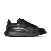 Кроссовки Alexander McQueen Oversized Zip Detailed Black Leather