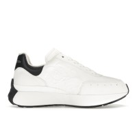 Кроссовки Alexander McQueen Sprint Runner White Black