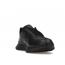 Кроссовки Alexander McQueen Sprint Runner Black Sealed Logo