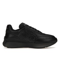 Кроссовки Alexander McQueen Sprint Runner Black Sealed Logo