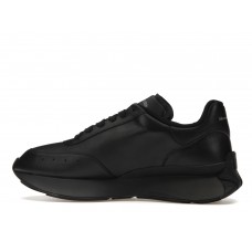 Кроссовки Alexander McQueen Sprint Runner Black Sealed Logo