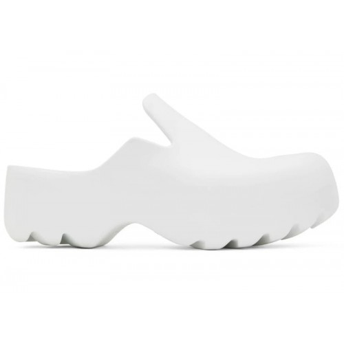 Bottega Veneta Rubber Flash Clog White - мужская сетка размеров