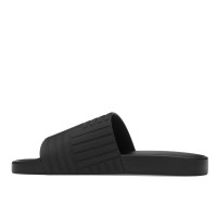 Bottega Veneta Rubber Slides Black