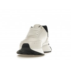 Женские кроссовки Alexander McQueen Sprint Runner Beige Black (W)