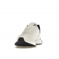 Кроссовки Alexander McQueen Sprint Runner White Black Crest