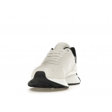 Кроссовки Alexander McQueen Sprint Runner White Black Crest