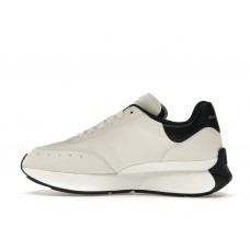 Кроссовки Alexander McQueen Sprint Runner White Black Crest
