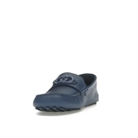 Gucci Interlocking G Driver Washed Indigo