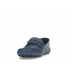 Gucci Interlocking G Driver Washed Indigo