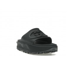 Gucci Interlocking G Slide Black