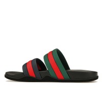 Gucci Agrado Grg Rubber Slide Black Blue Green Red