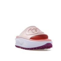 Женские Gucci Interlocking G Slide Pink Purple (W)