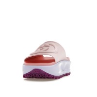 Женские Gucci Interlocking G Slide Pink Purple (W)