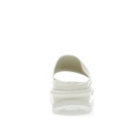 Женские Gucci GG Oversize Slide Sandal Interlocking G Off White (W)