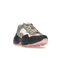 Женские Gucci Rhyton Sneaker Beige Blue Monogram (W)