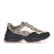 Женские Gucci Rhyton Sneaker Beige Blue Monogram (W)