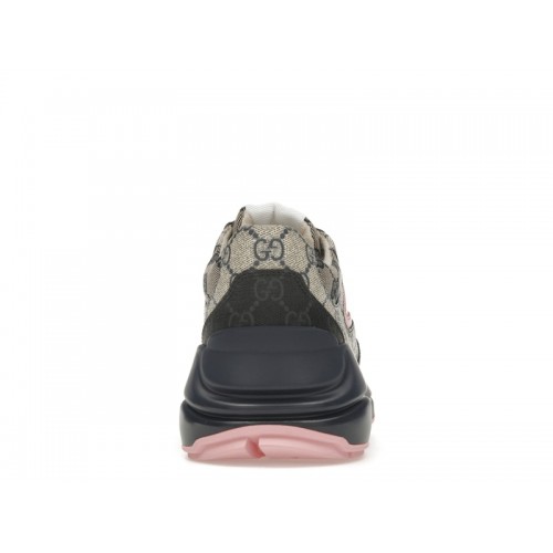 Gucci Rhyton Sneaker Beige Blue Monogram (W) - женская сетка размеров