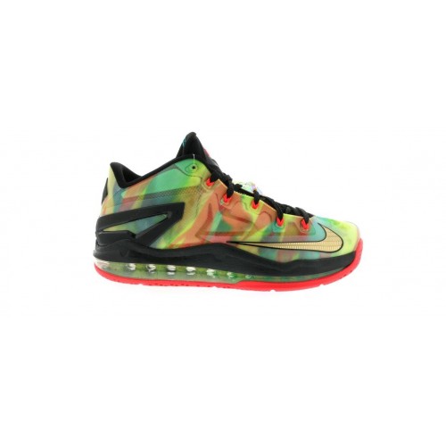 Кроссы Nike LeBron 11 Low SE Multi-Color - мужская сетка размеров