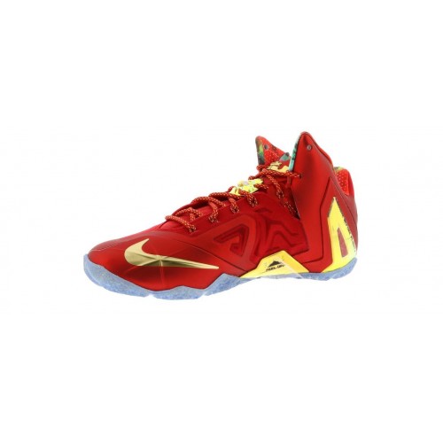 Кроссы Nike LeBron 11 Elite SE Metallic Gold - мужская сетка размеров