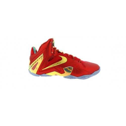 Кроссы Nike LeBron 11 Elite SE Metallic Gold - мужская сетка размеров
