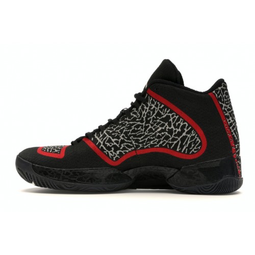 Кроссы Jordan XX9 Black White Gym Red - мужская сетка размеров