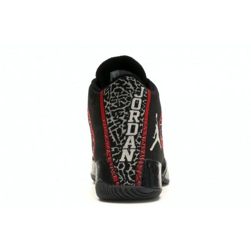Кроссы Jordan XX9 Black White Gym Red - мужская сетка размеров