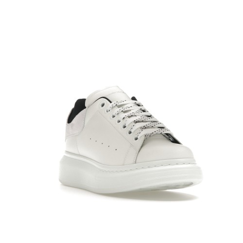 Кроссы Alexander McQueen Oversized White Lilac Black (W) - женская сетка размеров