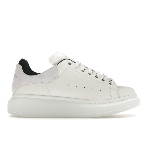 Кроссы Alexander McQueen Oversized White Lilac Black (W) - женская сетка размеров