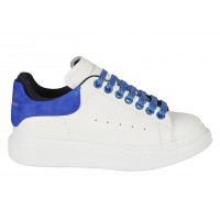 Женские кроссовки Alexander McQueen Oversized White Blue Black (W)