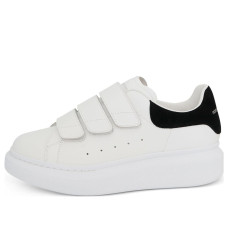 Женские Alexander McQueen Oversized Triple Strap White Black (W)