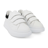 Женские Alexander McQueen Oversized Triple Strap White Black (W)