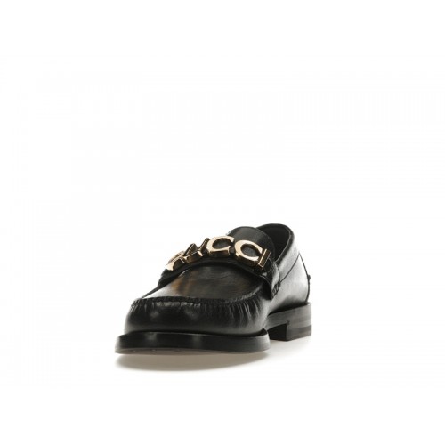 Gucci Logo Loafers Black Leather - мужская сетка размеров Gucci Logo Loafers Black Leather - мужская сетка размеров