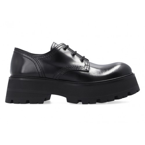 Alexander McQueen Rave Oxfords Black (W) - женская сетка размеров