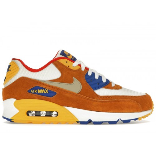 Nike Air Max 90 Premium Curry - мужская сетка размеров