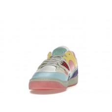 Женские Gucci Basket Low-Top Sneaker Light Blue Demetra Pink (W)