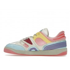 Женские Gucci Basket Low-Top Sneaker Light Blue Demetra Pink (W)