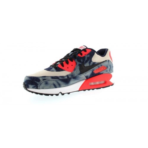 Кроссы Nike Air Max 90 Washed Denim - мужская сетка размеров