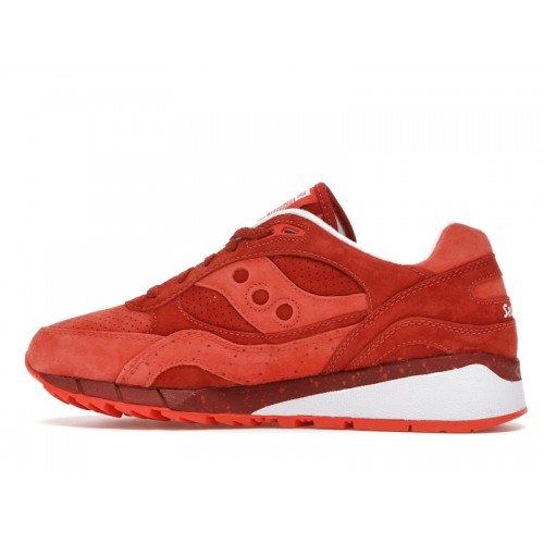 Кроссы Saucony Shadow 6000 Premier Life on Mars Red - мужская сетка размеров