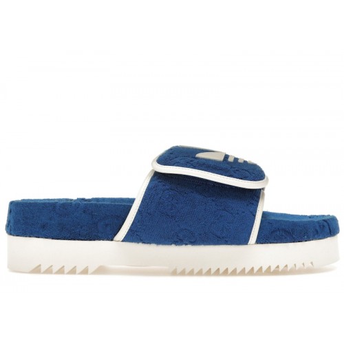 adidas x Gucci GG Platform Sandal Blue - мужская сетка размеров