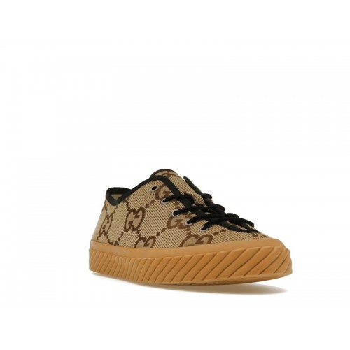 Gucci Maxi GG Low Top Beige Ebony - мужская сетка размеров