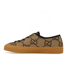 Gucci Maxi GG Low Top Beige Ebony